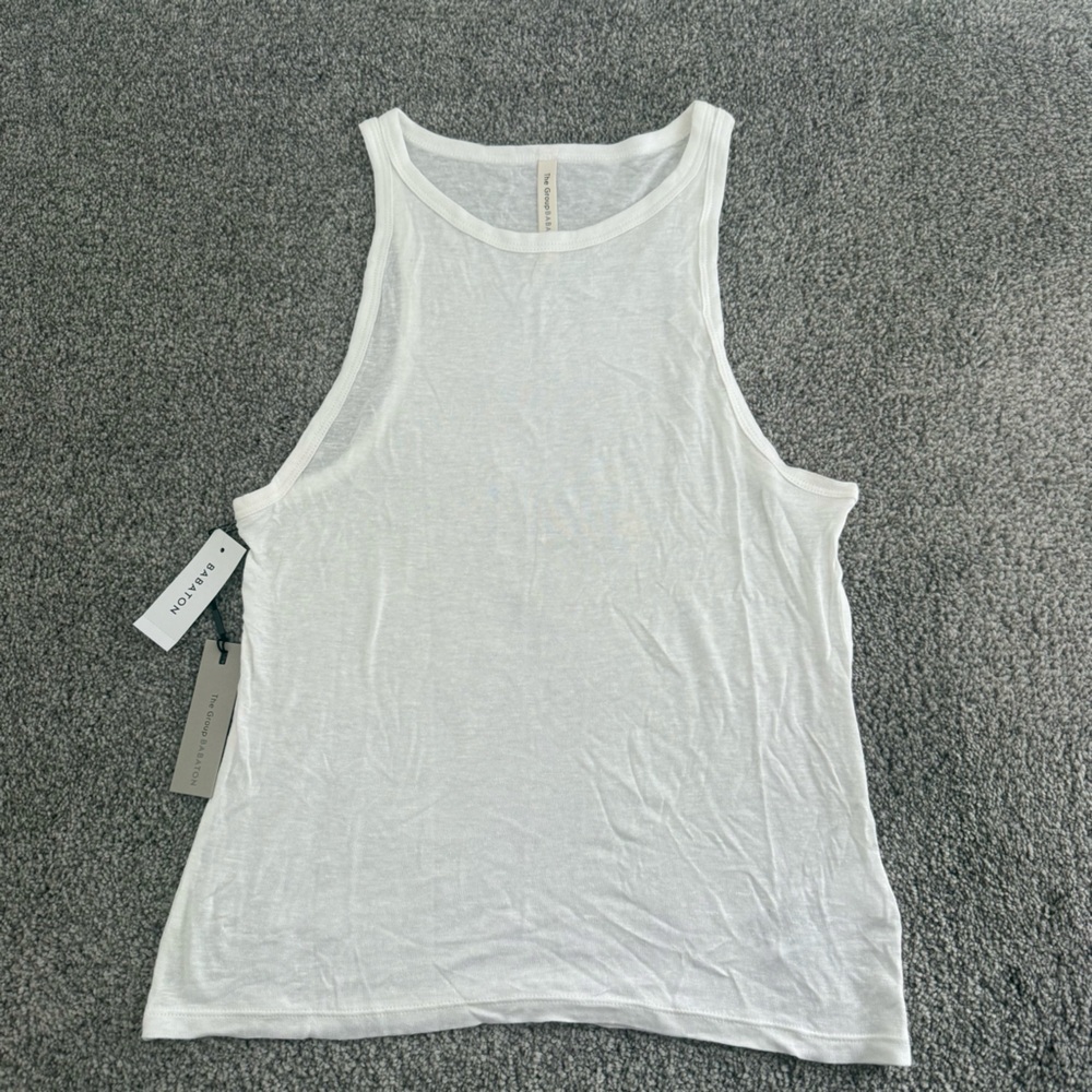 Babaton Women's White Foundation Tank Top